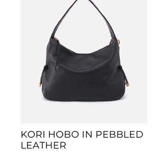 HOBO Kori Hobo in Black Leather NWOT